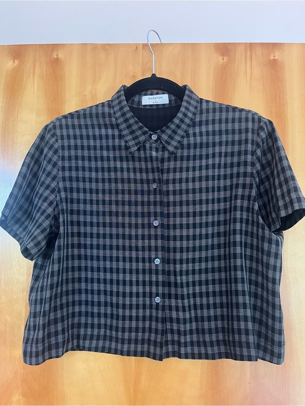 Babaton Plaid Top